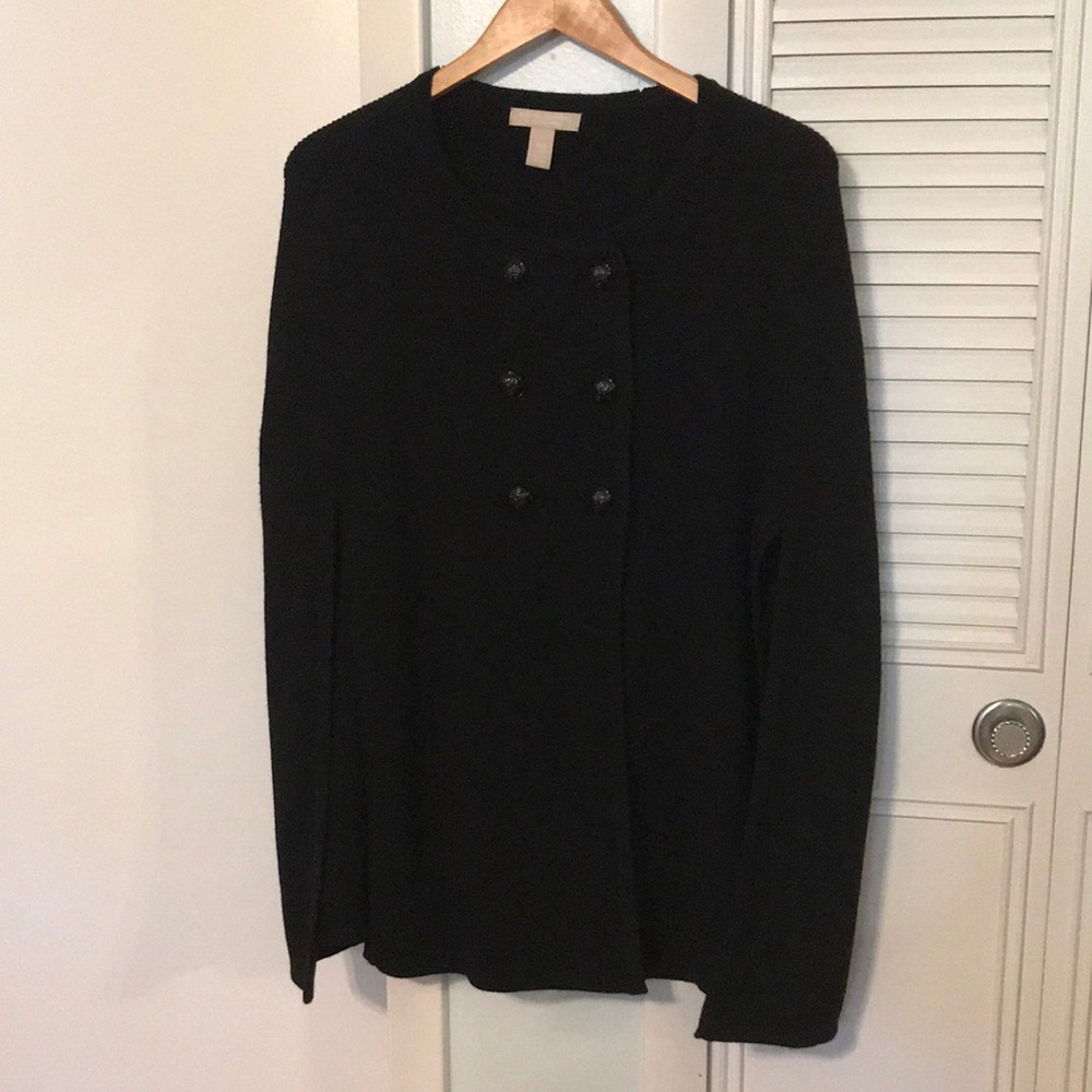 Banana Republic Merino wool sweater cape